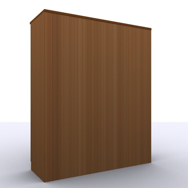 3d door wardrobe model - 3 door wardrobe by Eonites